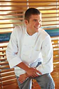 Chaqueta Chef Works Bordeaux Unisex - Miniatura 4