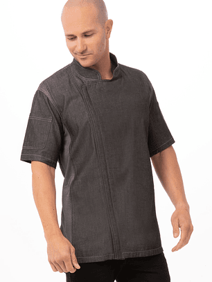 Chaqueta Chef Works Unisex Delancey Negra