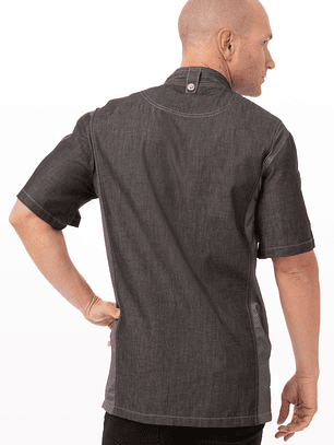 Chaqueta Chef Works Unisex Delancey Negra