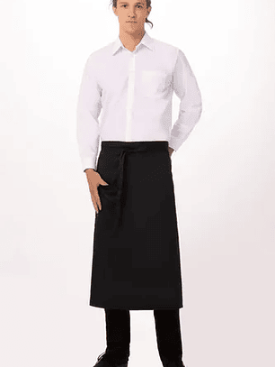 Mandil Chef Works Bistró Negro 