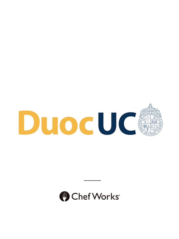 Set Estudiante Gastronómico Chef Works Clasico Mujer DuocUC  13