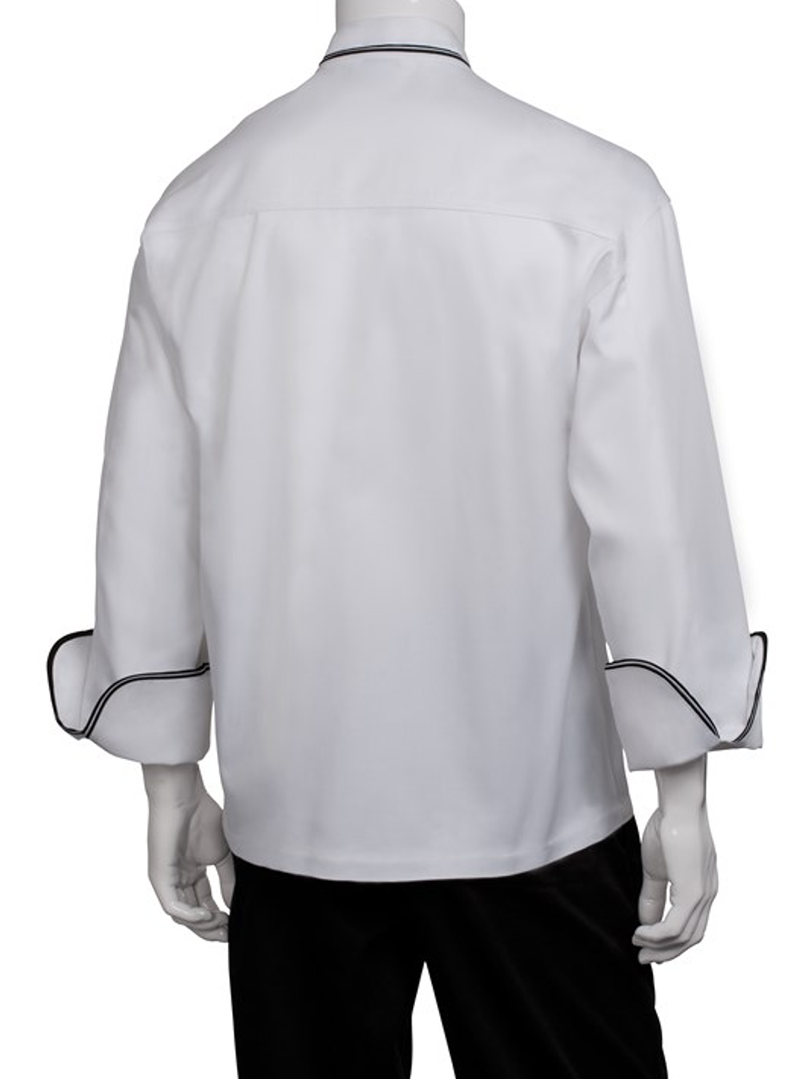 Chaqueta Chef Works Unisex Evian Blanca  3