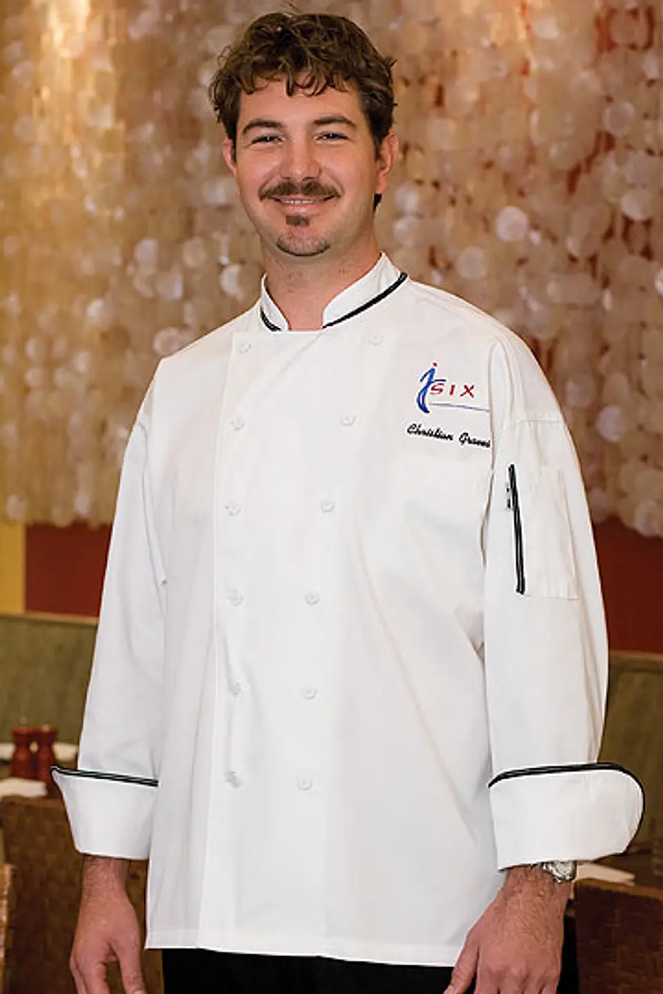 Chaqueta Chef Works Evian Unisex  4