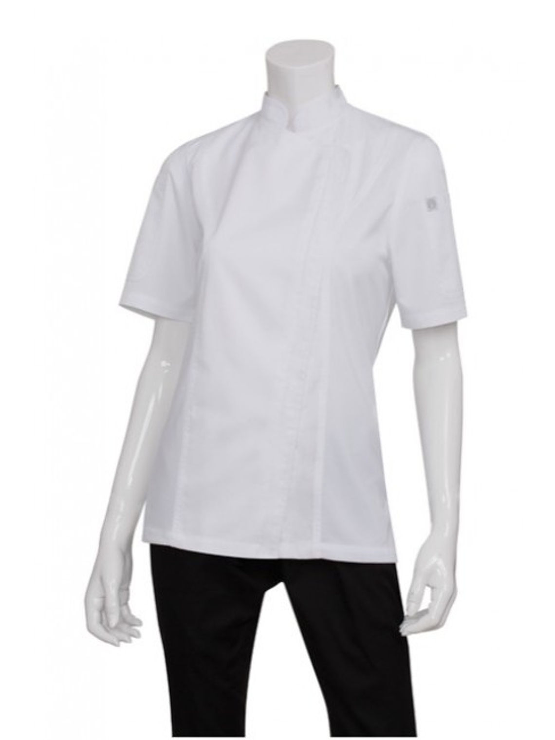 Chaqueta Chef Works Springfield Mujer Blanca 5