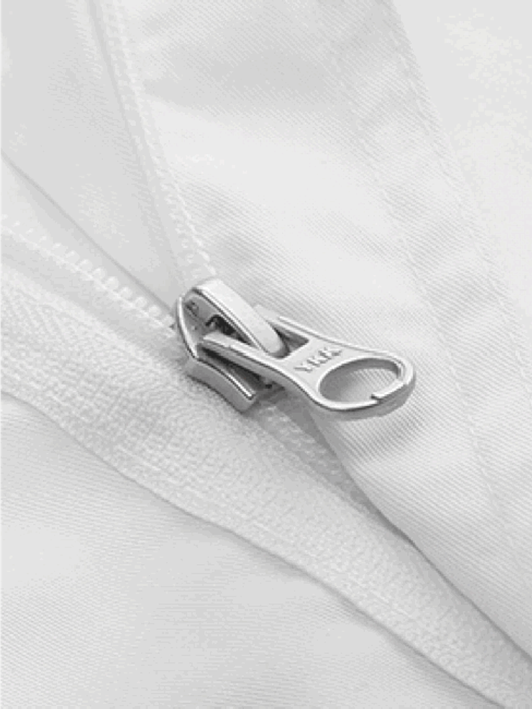 Chaqueta Chef Works Springfield Mujer Blanca 4