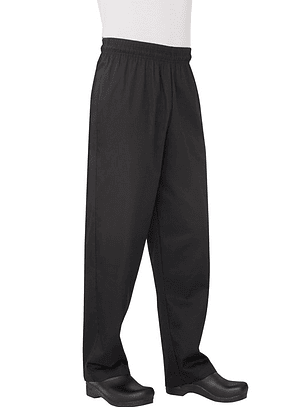 Pantalón Chef Works Baggy Basic Negro