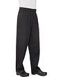 Pantalón Chef Works Baggy Basic Negro - Miniatura 1