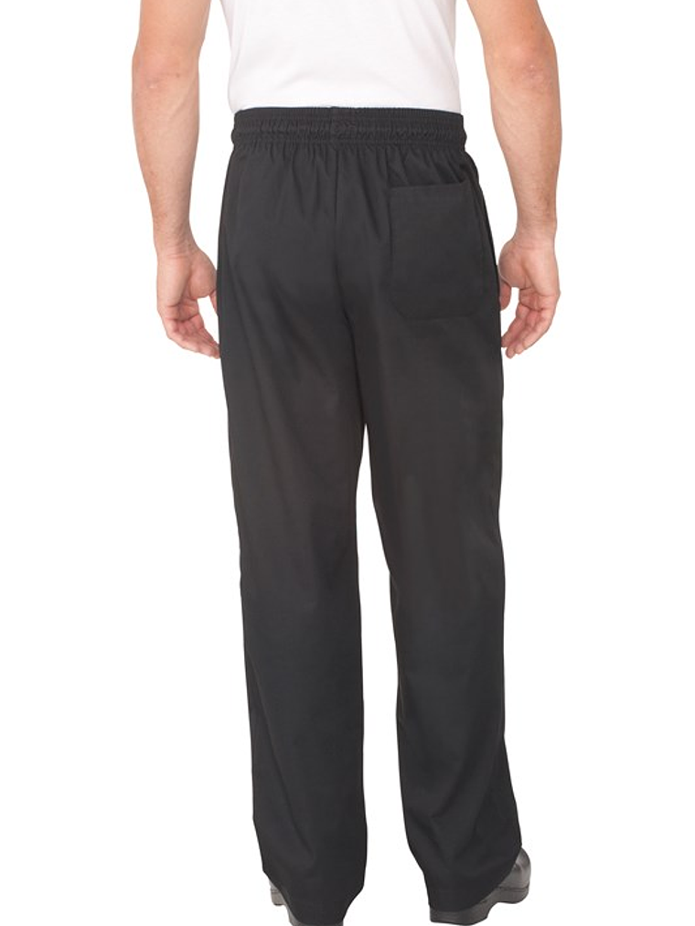 Pantalón Chef Works Baggy Basic Negro 2