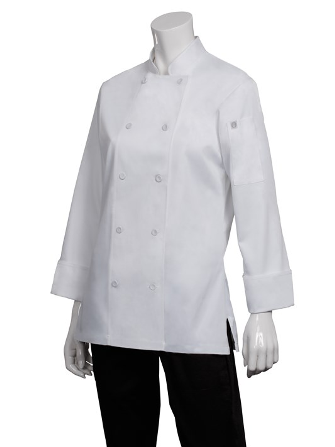Chaqueta Chef Works Mujer Marbella Blanca  5