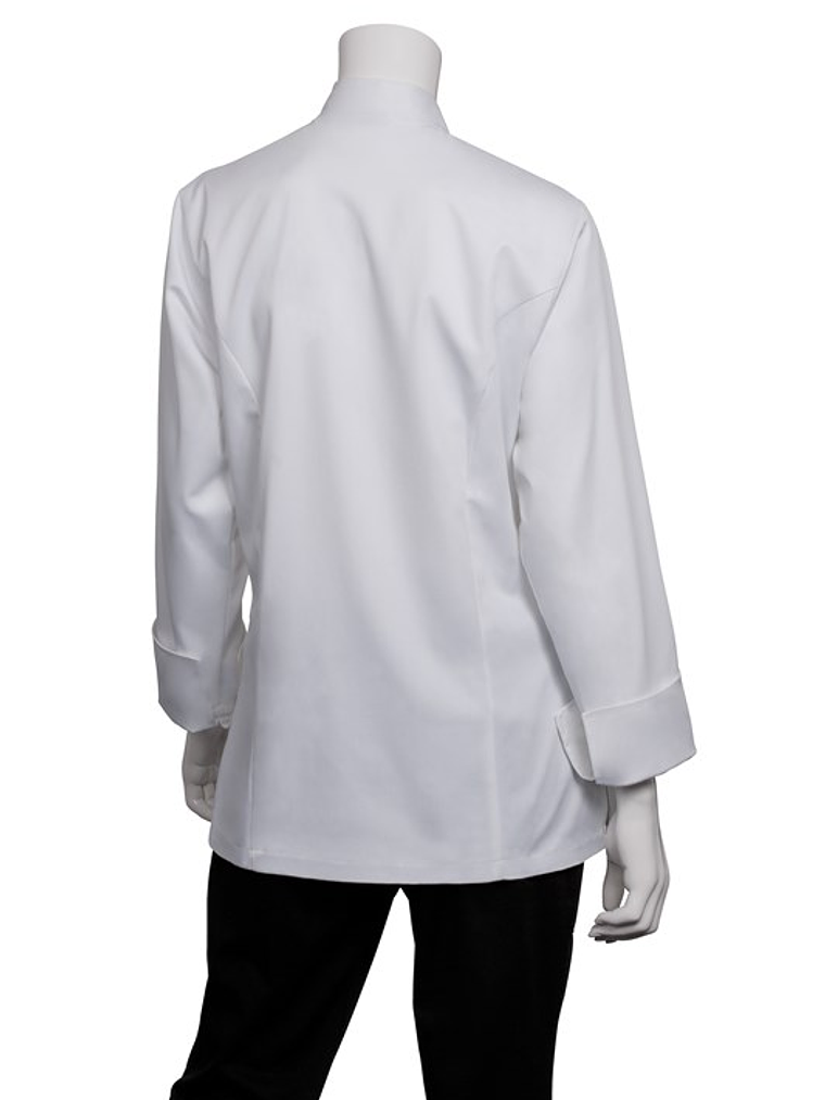 Chaqueta Chef Works Mujer Marbella Blanca  6