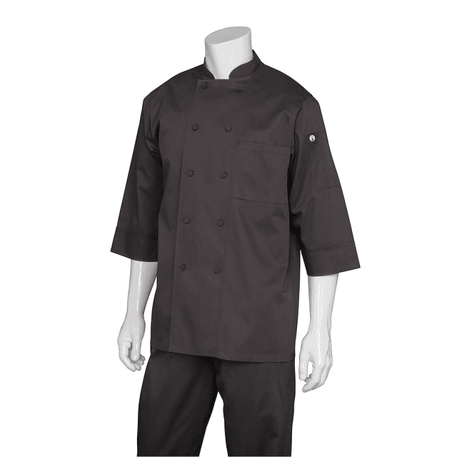 Chaqueta Chef Works Unisex Morocco Negra 