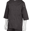 Chaqueta Chef Works Unisex Morocco Negra 