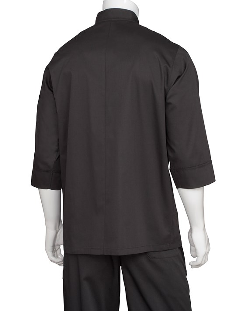 Chaqueta Chef Works Unisex Morocco Negra  6