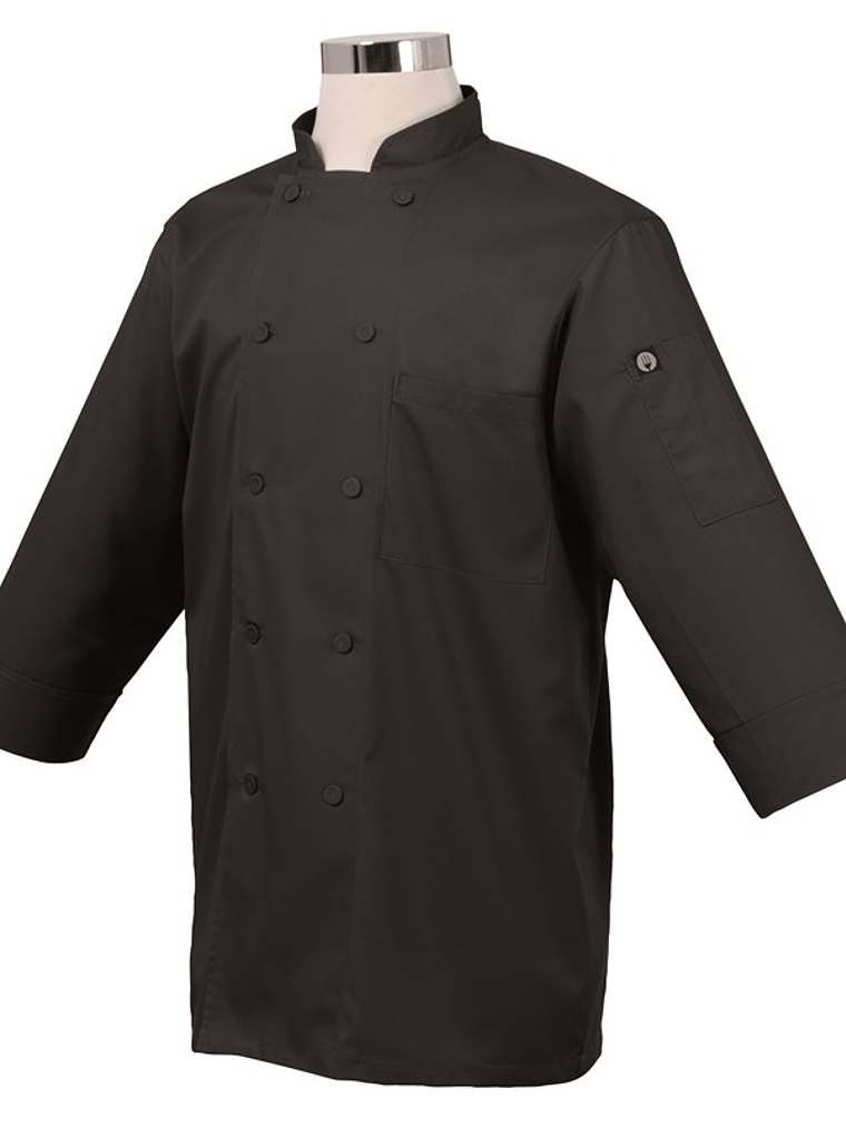 Chaqueta Chef Works Unisex Morocco Negra  7