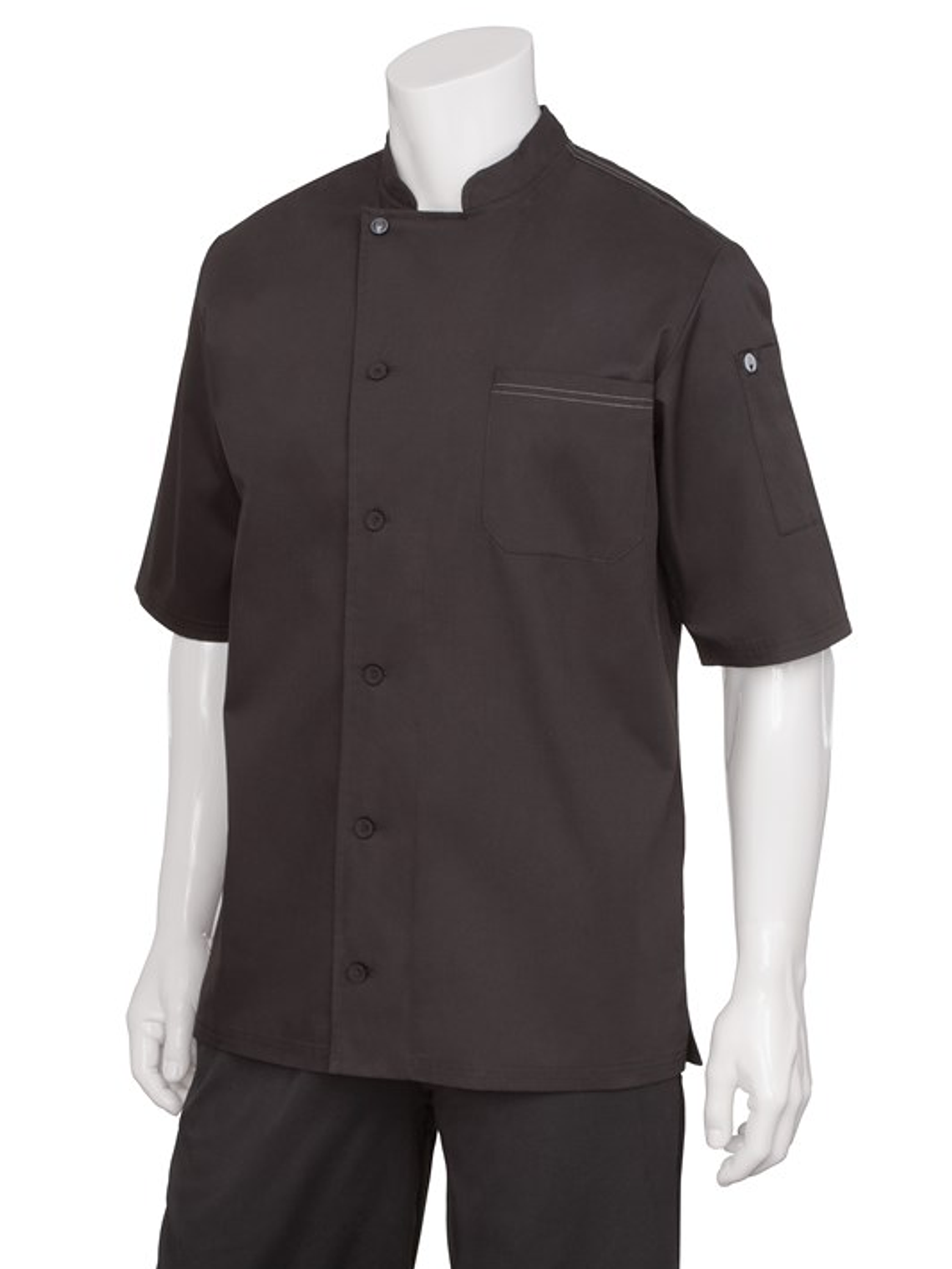 Chaqueta Chef Works Unisex Valais Negra 5