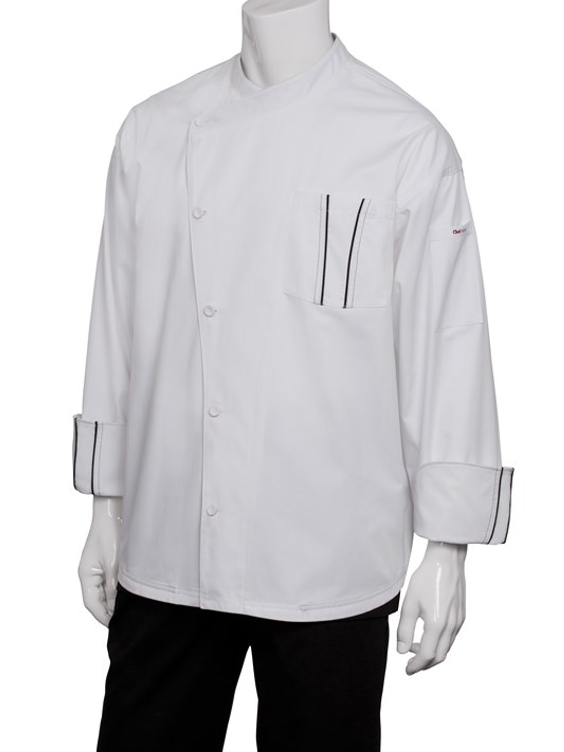 Chaqueta Chef Works Unisex Amalfi Blanca 2