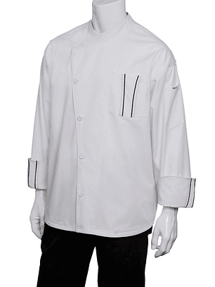 Chaqueta Chef Works Unisex Amalfi Blanca