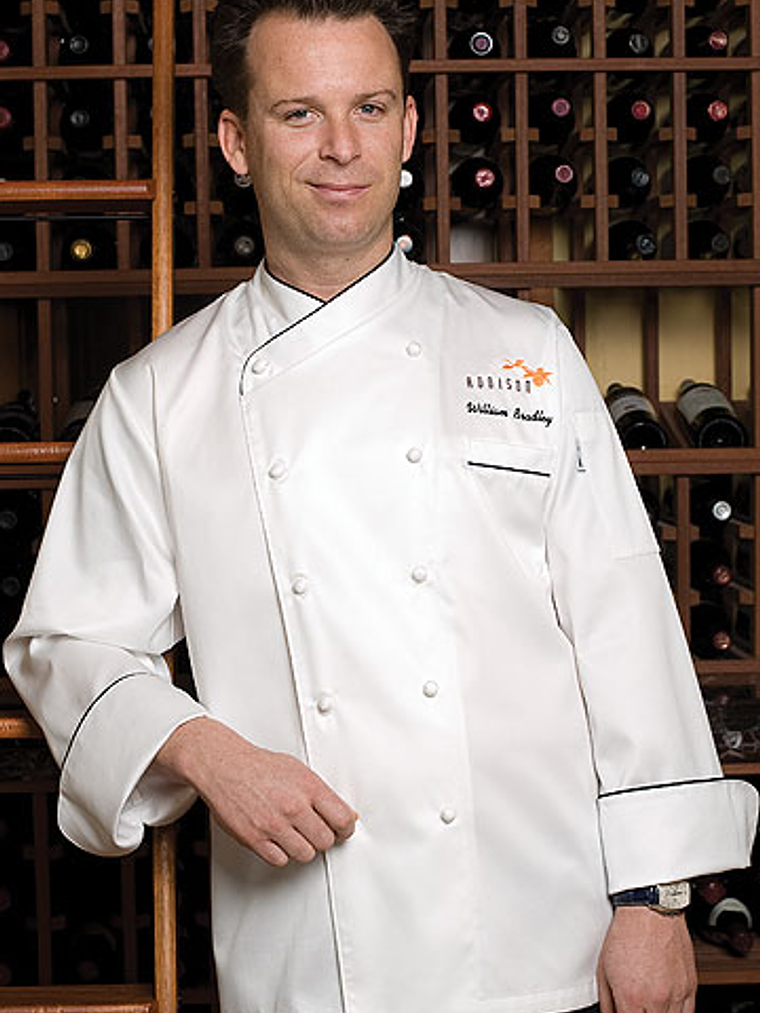 Chaqueta Chef Works Unisex Montecarlo Blanca  10