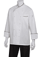 Chaqueta Chef Works Unisex Montecarlo Blanca  - Miniatura 7