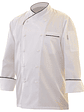 Chaqueta Chef Works Unisex Montecarlo Blanca  - Miniatura 8