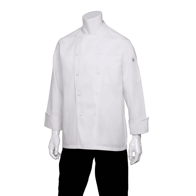 Chaqueta Chef Works Unisex Cambridge Blanco