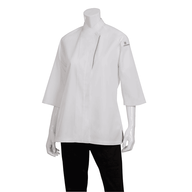 Chaqueta Chef Works Mujer Verona Blanca