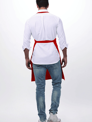 Pechera Chef Works Clásica F8 Roja