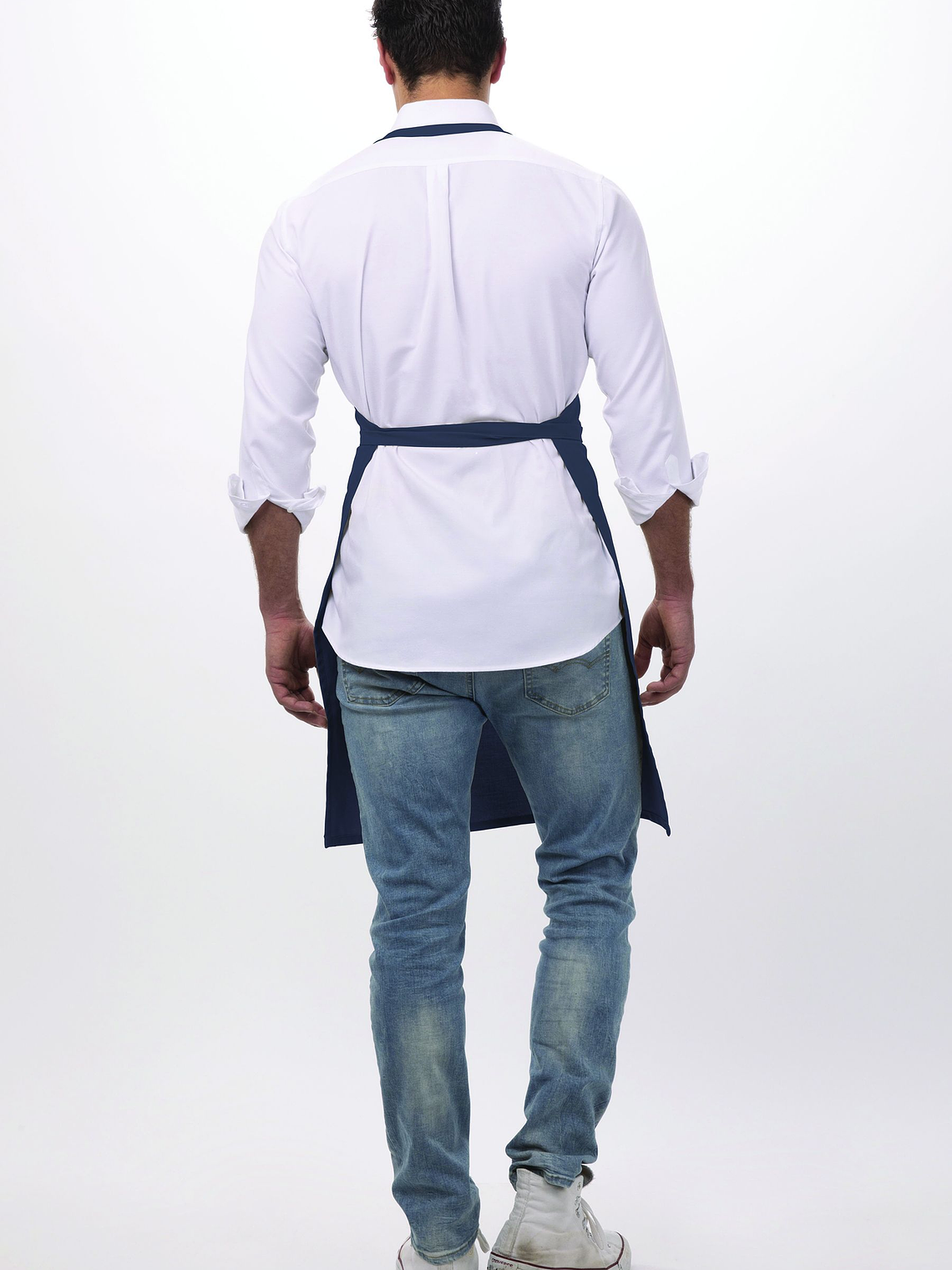 Pechera Chef Works Clásica F8 Azul Marino 2