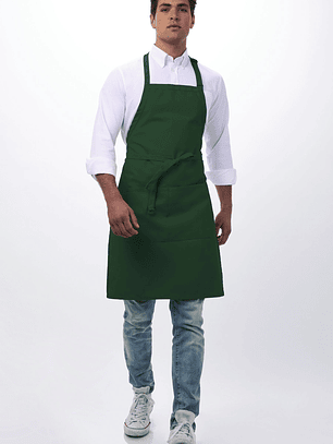 Pechera Chef Works Clásica F8 Verde