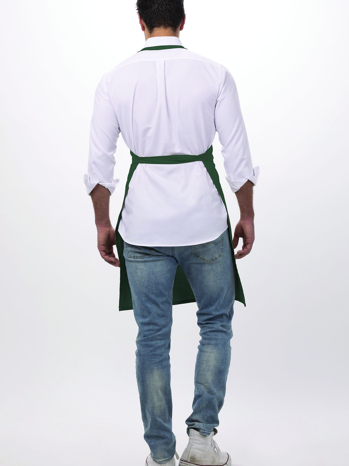 Pechera Chef Works Clásica F8 Verde 2