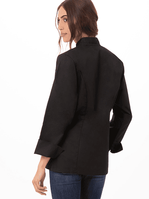  Chaqueta Chef Works Mujer Sofia Negra