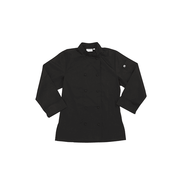  Chaqueta Chef Works Mujer Sofia Negra