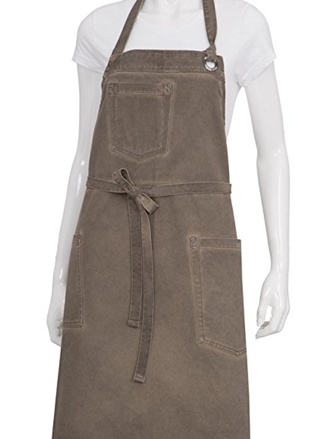 Pechera Chef Works Dorset Marron Tierra 4