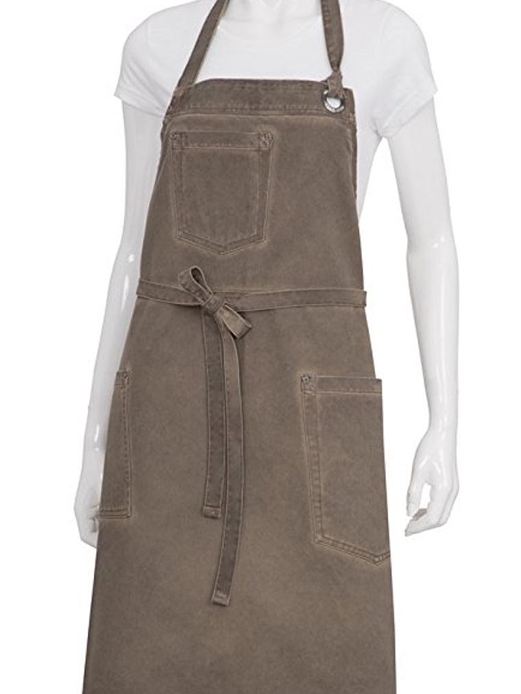 Pechera Chef Works Dorset Marron Tierra 4