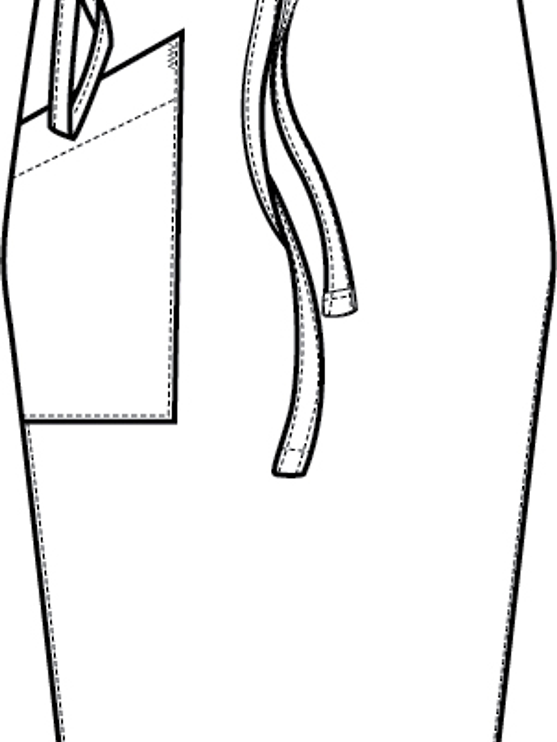 Mandil Chef Works Clásico Blanco 3