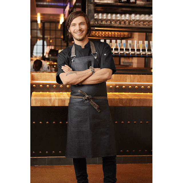 Pechera Chef Works Boulder BIB Negra