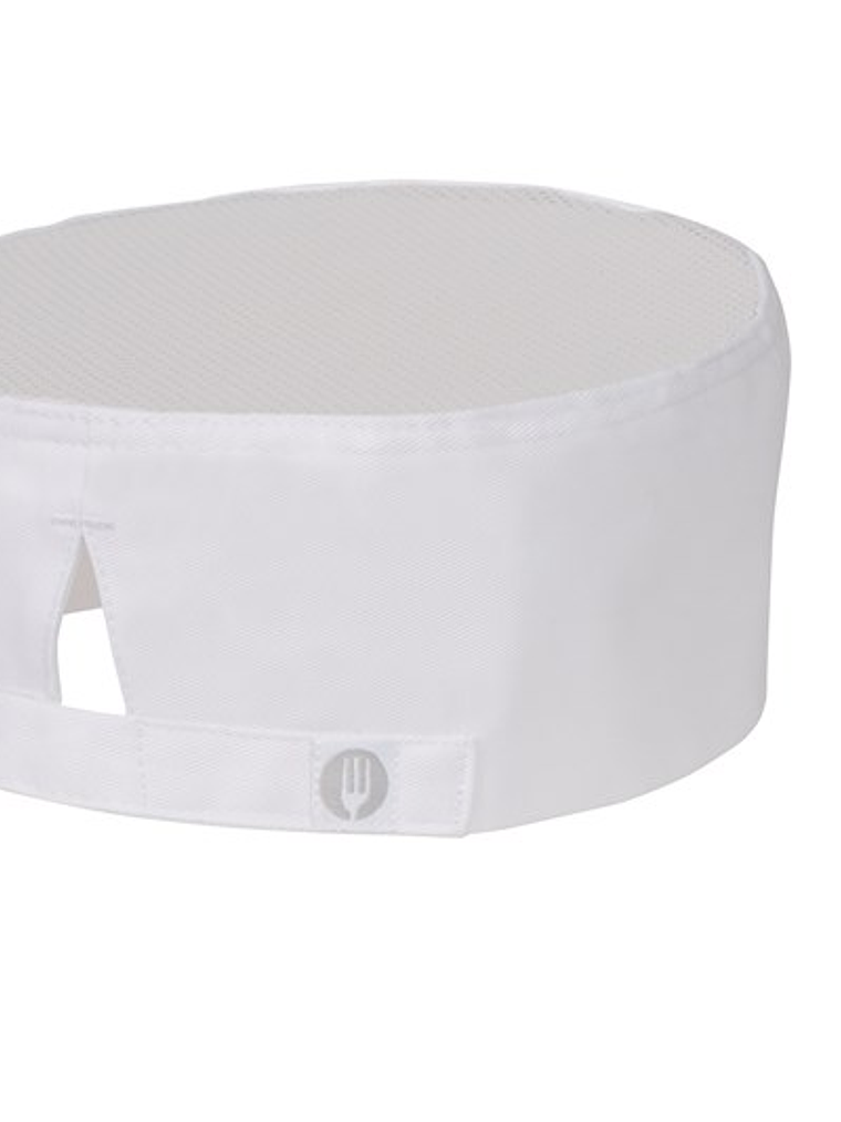 Gorro Chef Works Beanie Cool Vent Blanco 1