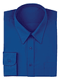 Camisa Chef Works Dress Azul Real - Miniatura 2