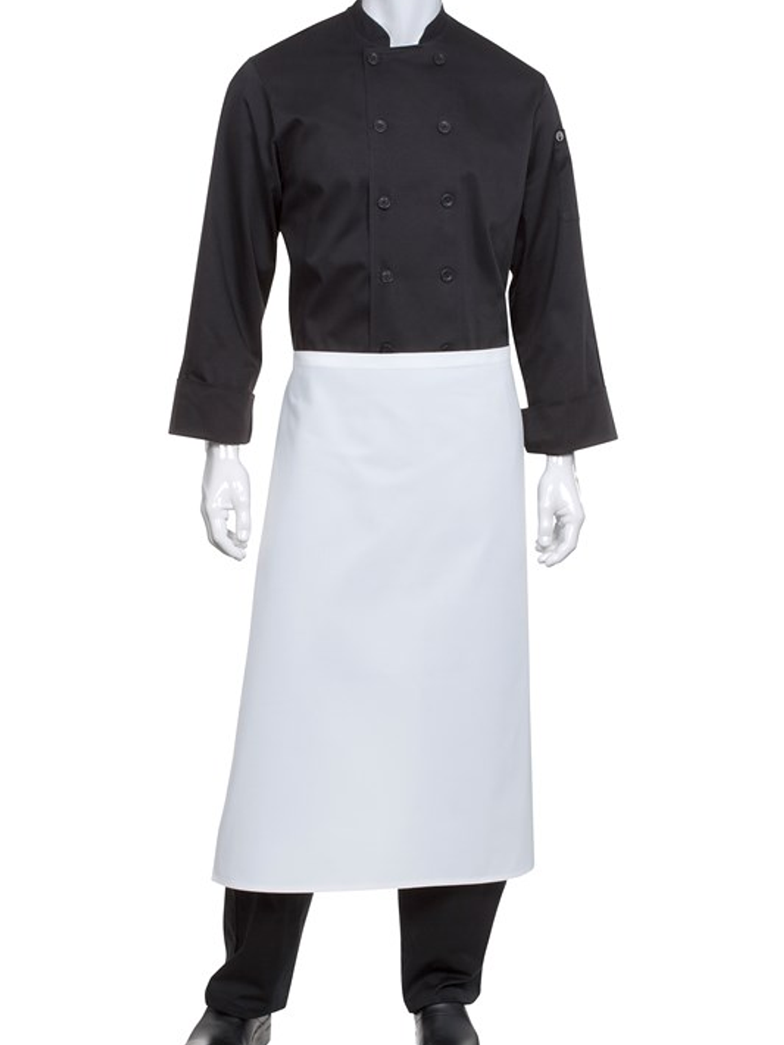 Mandil Chef Works Basico Blanco  1