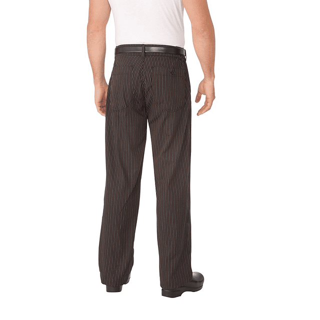 Pantalon Professional Spice Stripe Lineas Café