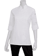 Chaqueta Chef Works Mujer Lansing Blanca - Miniatura 8