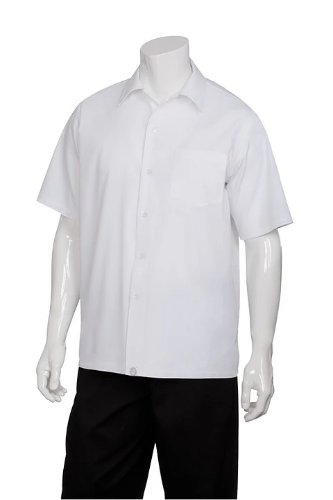 Camisa Chef Works Básica | Blanca