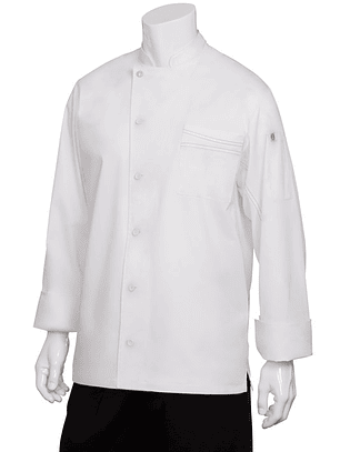 Chaqueta Chef Works Unisex Lyss Blanca
