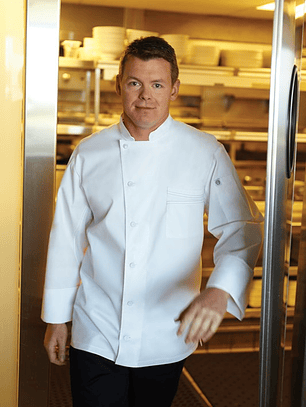 Chaqueta Chef Works Unisex Lyss Blanca