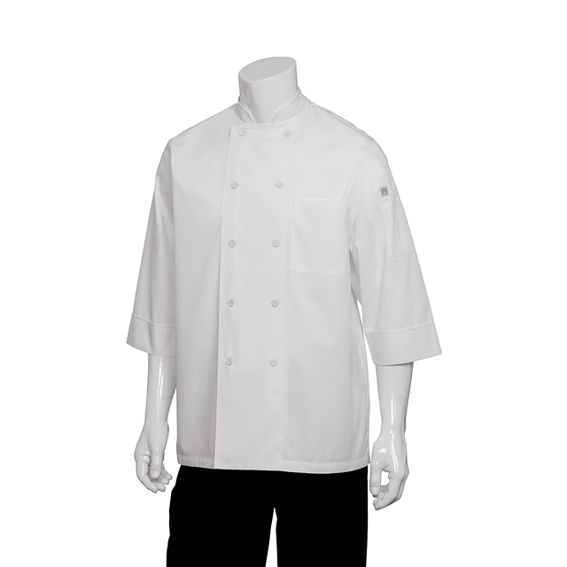 Chaqueta Chef Works Unisex Morocco Blanca 