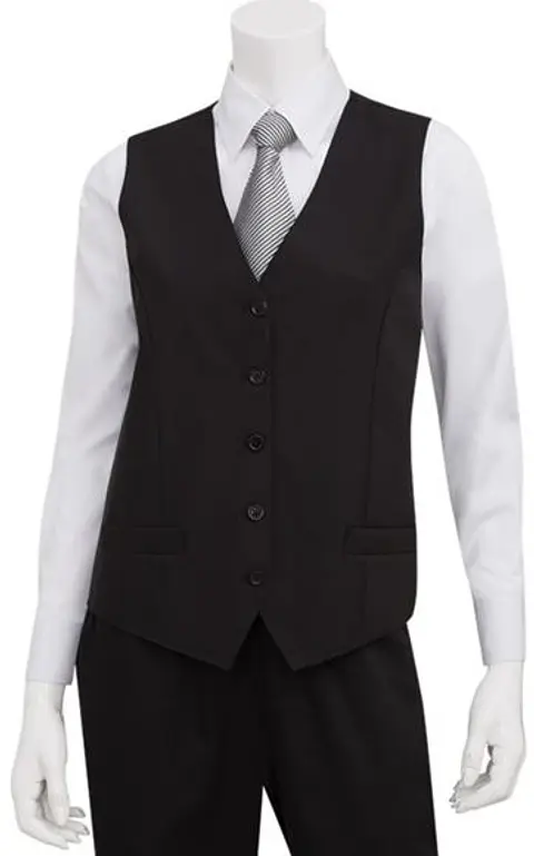 Chaleco Chef Works para Mujer | Negro