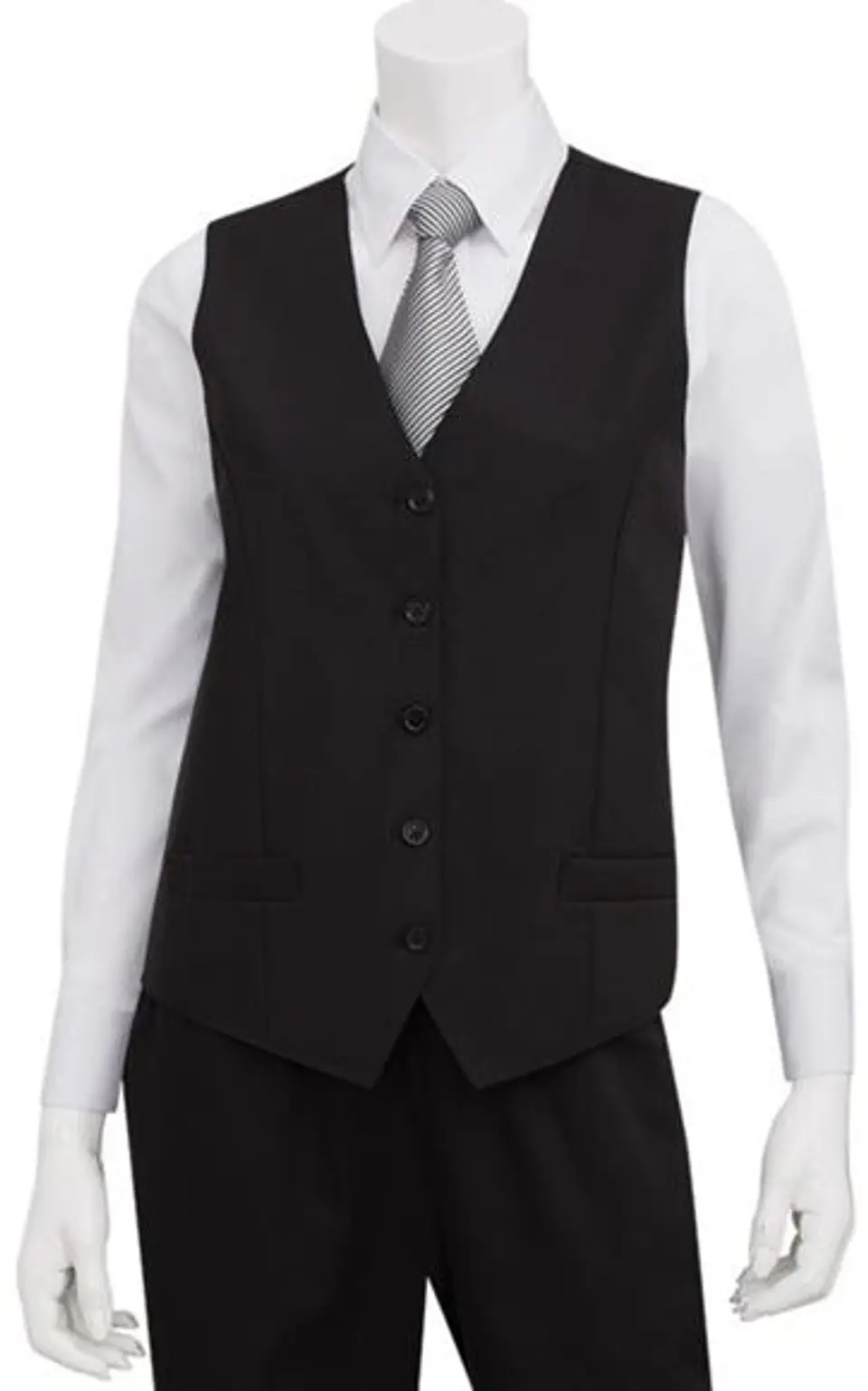 Chaleco Chef Works para Mujer | Negro 1
