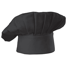 Gorro  Chef Works Champiñón Negro