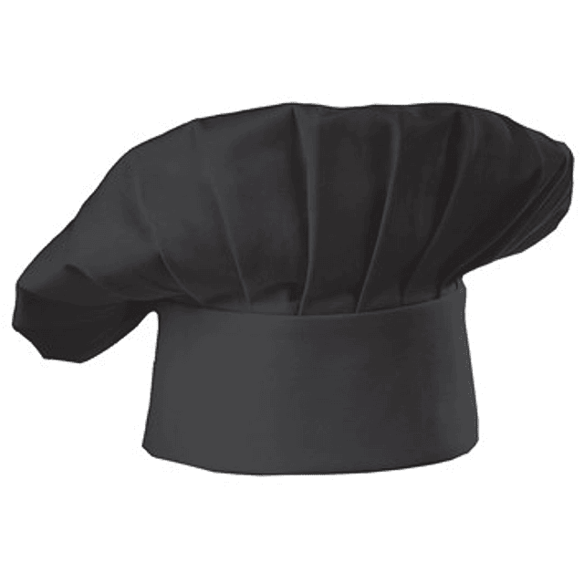 Gorro  Chef Works Champiñón Negro