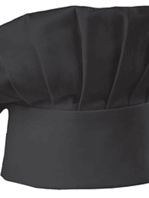 Gorro  Chef Works Champiñón Negro